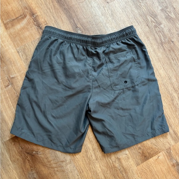 Amazon Essentials Swim Trunks Men’s Gray - Size Large - Picture 2 of 3